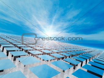 Abstract Grid Background