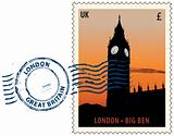 Postmark from London