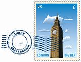 Postmark from London