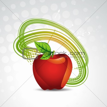 vector apple background