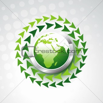 vector green earth