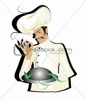 Chef isolated