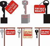 Symbol sale of real estate