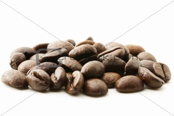 some coffee beans