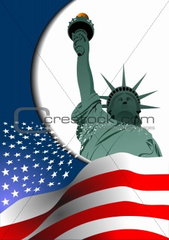 4th July  Independence day of United States of America. Poster 