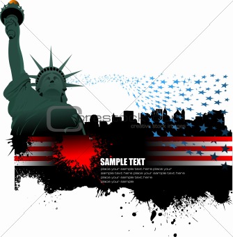 4th July  Independence day of United States of America. Poster 