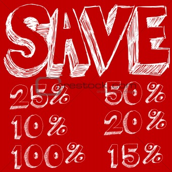 Discount Savings Text