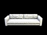 gray 3d sofa