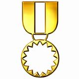 3D Golden Medal of Honour