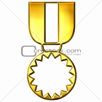 3D Golden Medal of Honour
