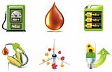 Vector ecology icon set. Part 1