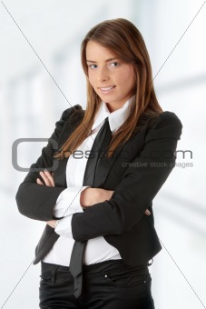 Young businesswoman