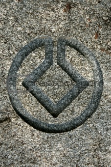 UNESCO Logo , Stone Sign