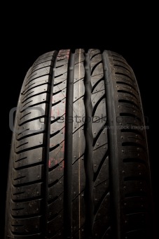 Tire close up