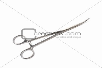 Medical clamps isolated