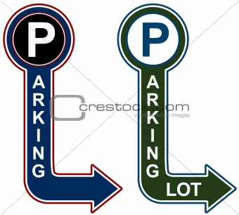 Parking Structure Sign