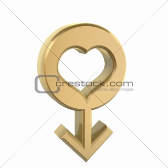 golden male sex symbol
