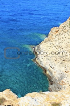 mediterranean sea Barbaria cape Formentera
