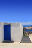 white houses Es Calo port Formentera