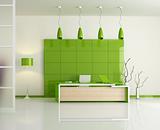 modern green office