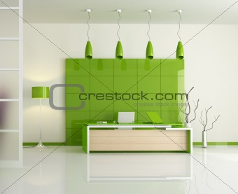 modern green office