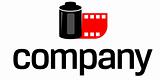 Photo film logo for photography company