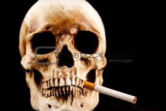 Smoking Skull