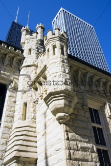 Water Tower building in Chicago 
