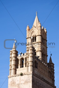 beautiful cathedral of Palermo