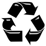 3D Recycling Symbol 