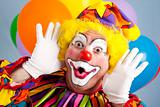 Clown Makes Funny Face