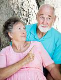 Senior Couple - Scolding