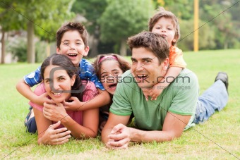 Family lifestyle portrait