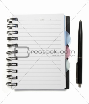notebook empty