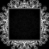 Vector Black Gothic Frame