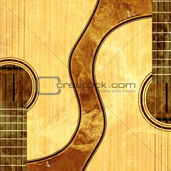 abstract musical background guitars