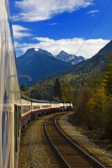 Rockies Train Journey