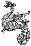 Vector Ornate Dragon 