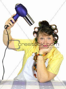 Drying Hair Housewife