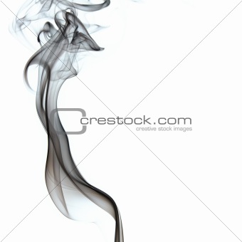 The abstract figure of the smoke