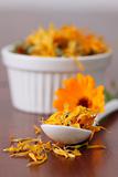 Tea collection - pot marigold