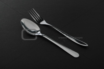spoon  &  fork