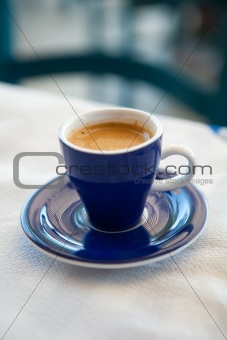 Cup of greek coffee