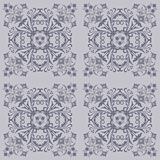 Seamless floral tile pattern