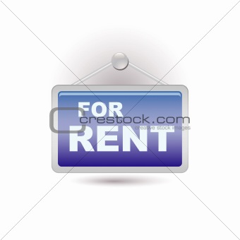 rent sign