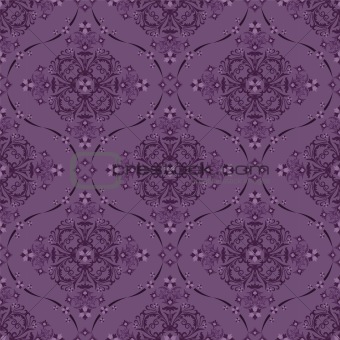 Seamless luxury floral pattern
