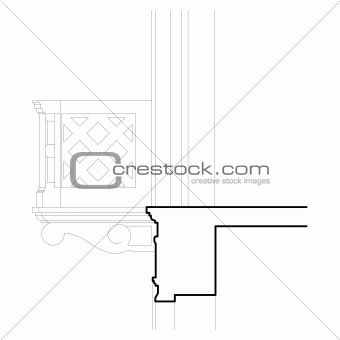 Balcony Detail Cad