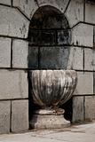 Architectural design - stone cup