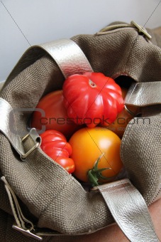 tomatoes in a bag