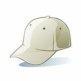 illustration of isolated hat